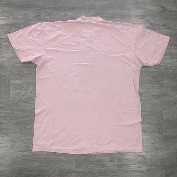 Vintage Mothers Day Top I Love You Mom T Shirt Novelty Gift Women Tee In Pink XL - Picture 2 of 6